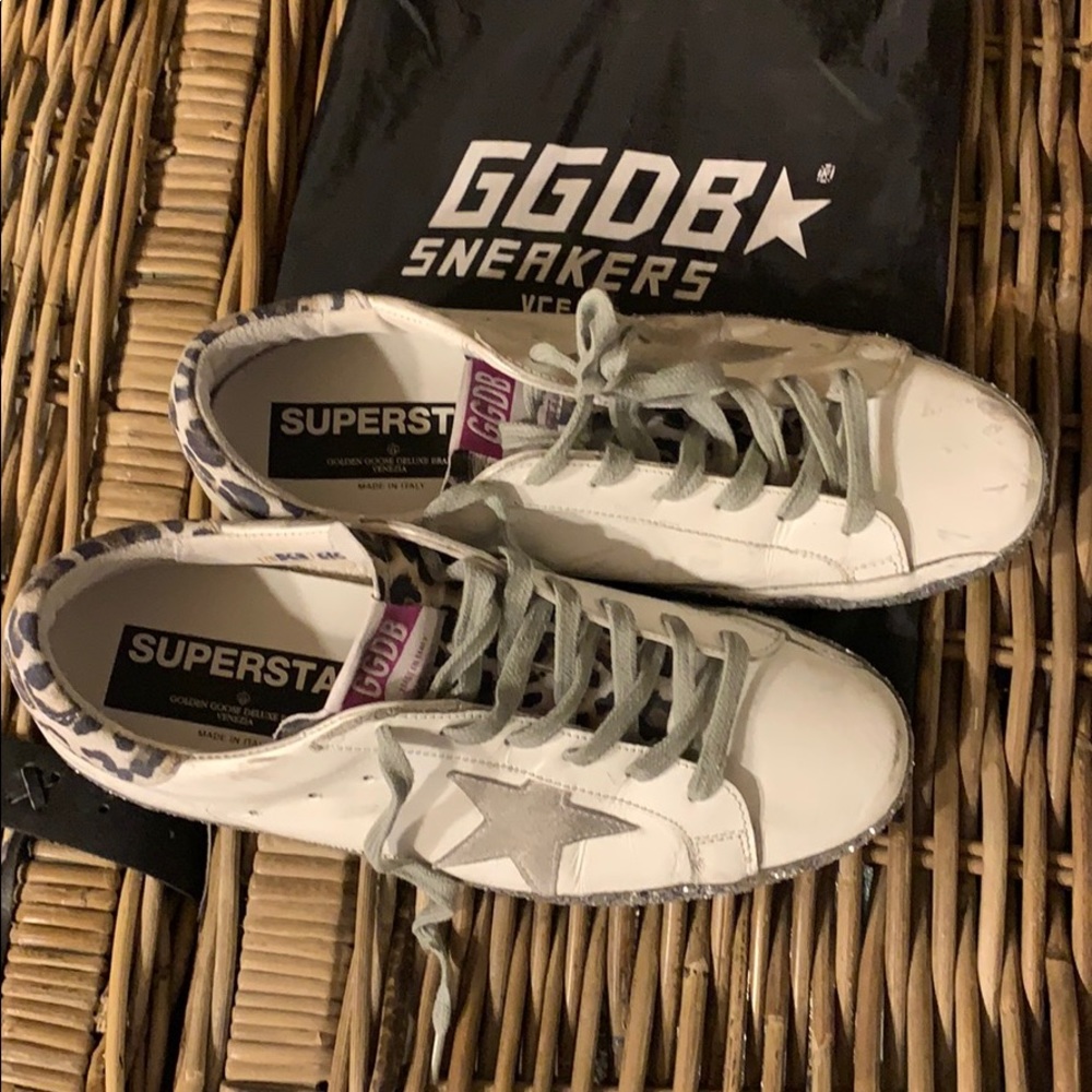 Golden Goose Superstar Lprd / Glittered Snkrs  10